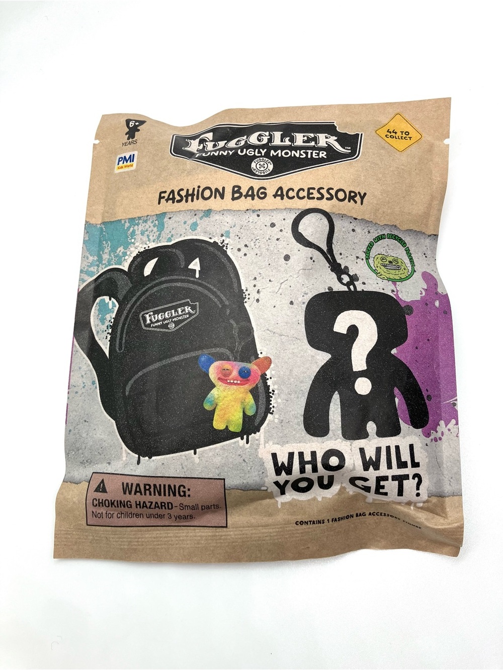 Fuggler Fashion Bag Charm Accessory - Surprise Keychain, New Blind Box